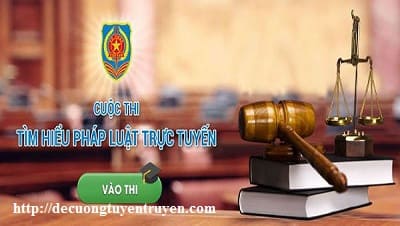 Đáp án cuộc thi trực tuyến tìm  hiểu pháp luật Quảng Nam