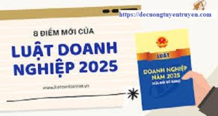 Đề cương tuyên truyền Luật Doanh nghiệp sửa đổi 2025
