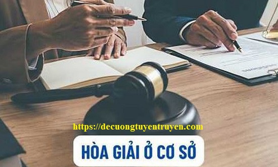 Luật Hòa giải ở cơ sở năm 2026